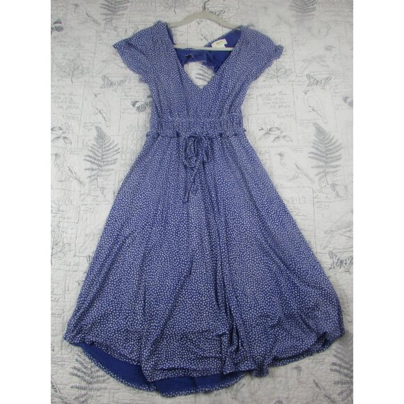 EUC Anthropologie Maeve Resfeber short  Flutter-Slv open back womens XS X Small - Picture 3 of 8